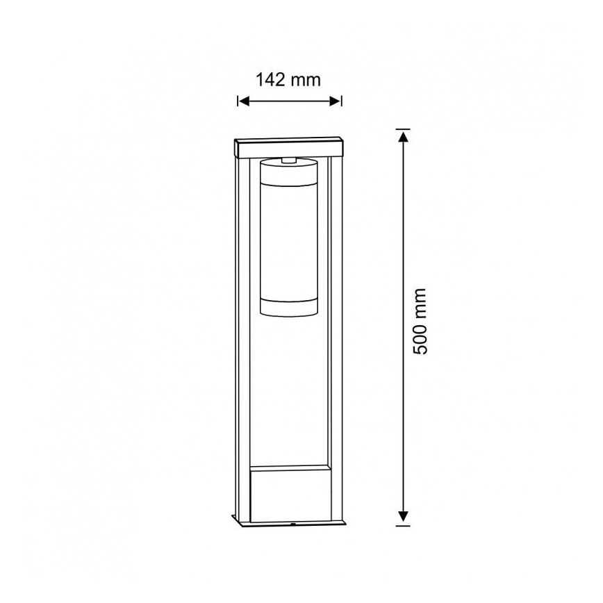 Vanjska lampa SPECTRA 1xE27/10W/230V IP44 50 cm