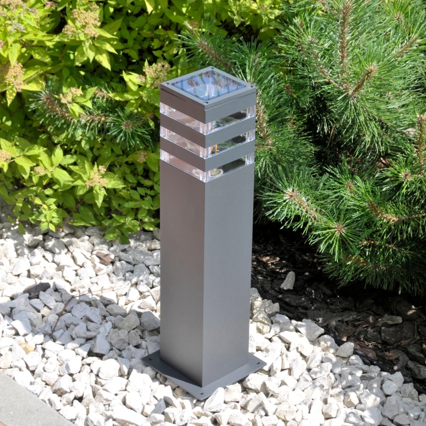 Vanjska lampa TEKSAS 1xE27/12W/230V IP44 44 cm antracit