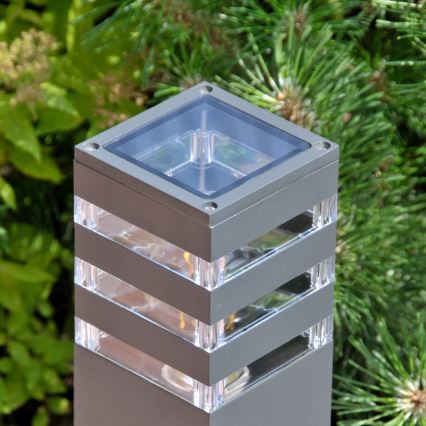 Vanjska lampa TEKSAS 1xE27/12W/230V IP44 44 cm antracit