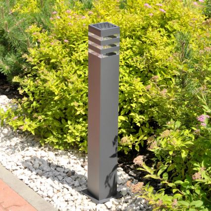 Vanjska lampa TEKSAS 1xE27/12W/230V IP44 74 cm grafit