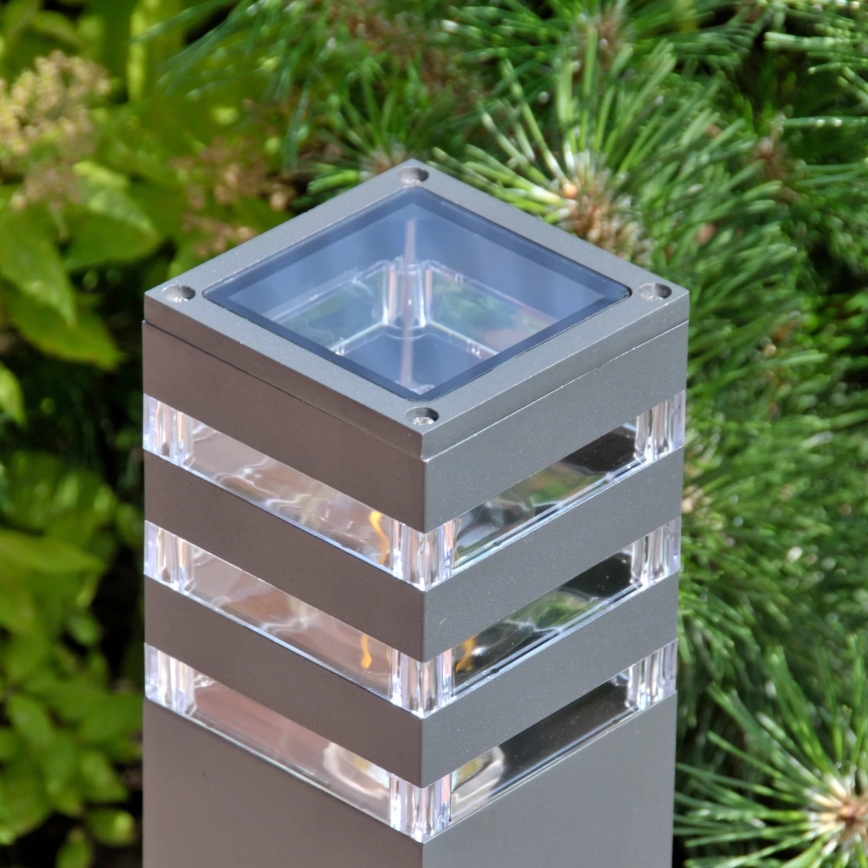 Vanjska lampa TEKSAS 1xE27/12W/230V IP44 74 cm grafit