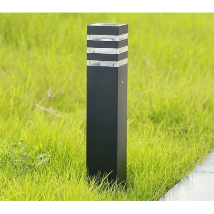Vanjska lampa TEKSAS 1xE27/12W/230V IP44 74 cm grafit