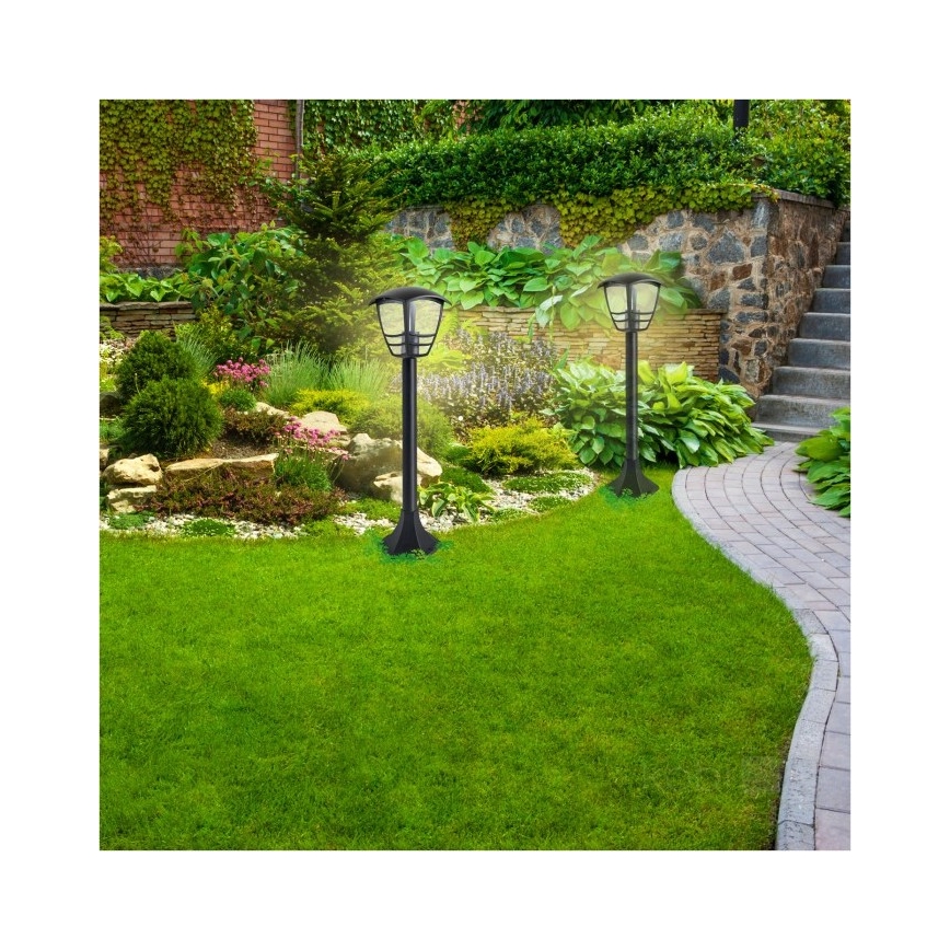Vanjska lampa TEVIO 1xE27/60W/230V IP54 97 cm crna