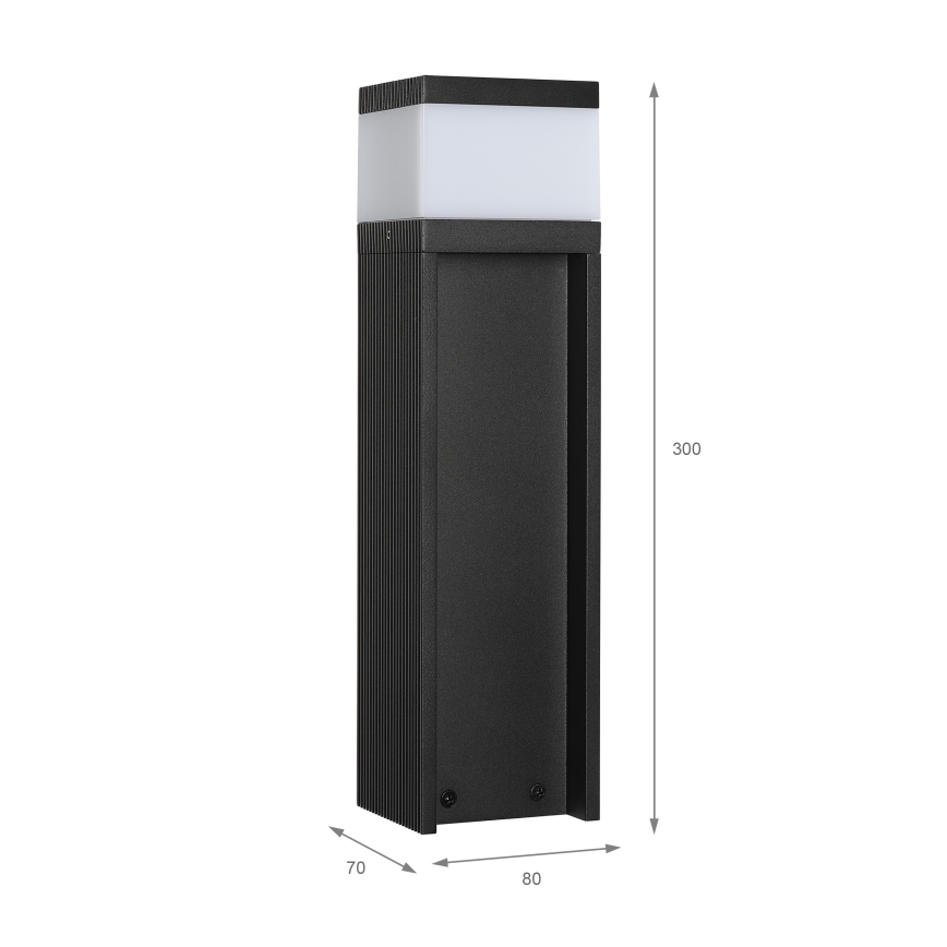 Vanjska lampa VESPER 1xG9/5W/230V IP44 30 cm crna