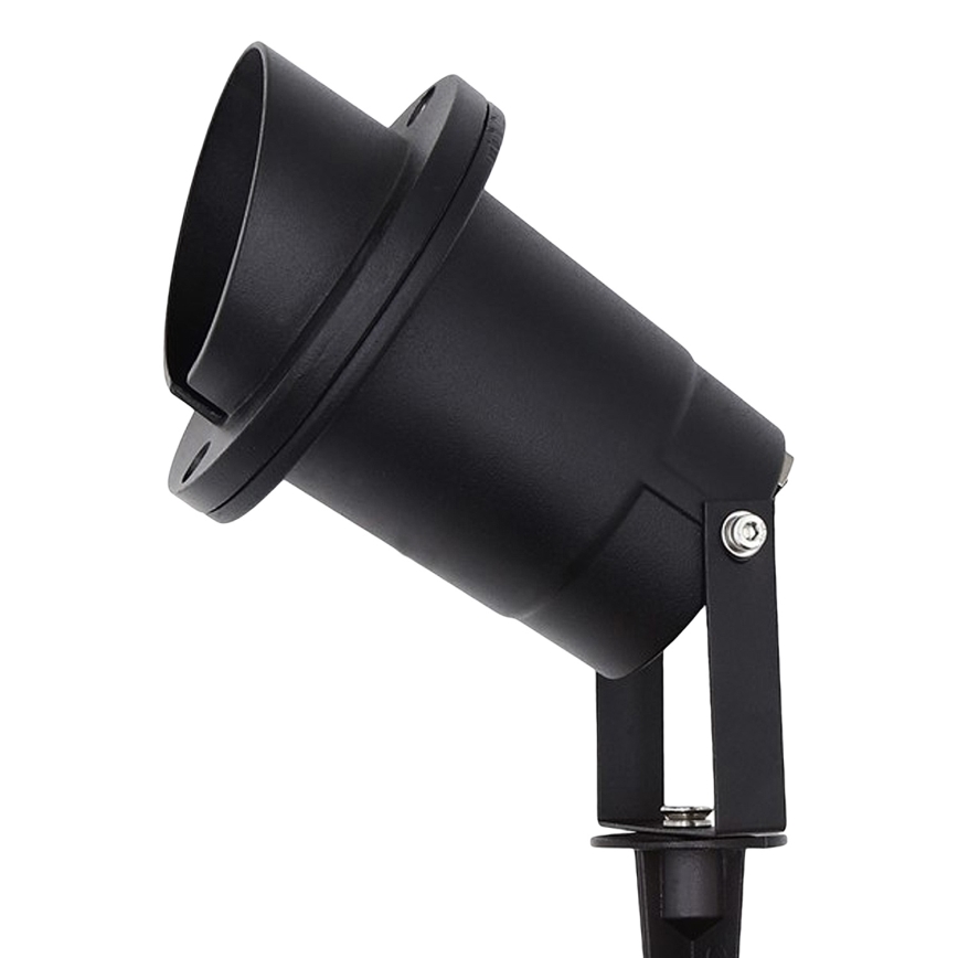 Vanjska lampa VILO 1xGU10/60W/230V IP65 crna