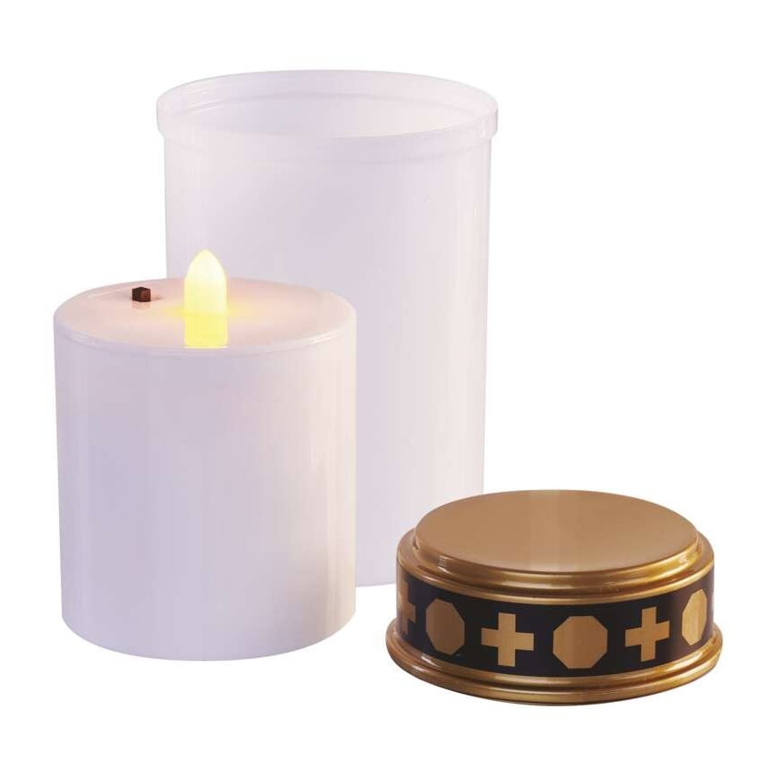 Vanjska LED dekoracija LED/2xC IP44 bijela