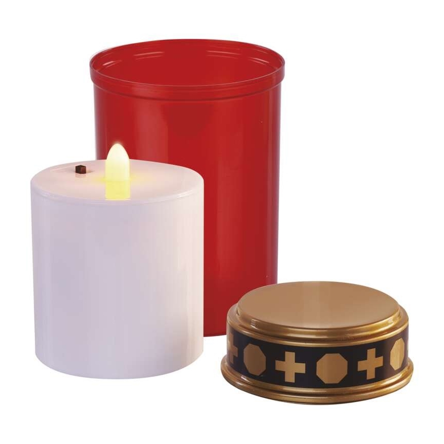 Vanjska LED dekoracija LED/2xC IP44 crvena