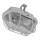 Vanjska stropna svjetiljka OVAL 1xE27/60W/230V IP44 siva