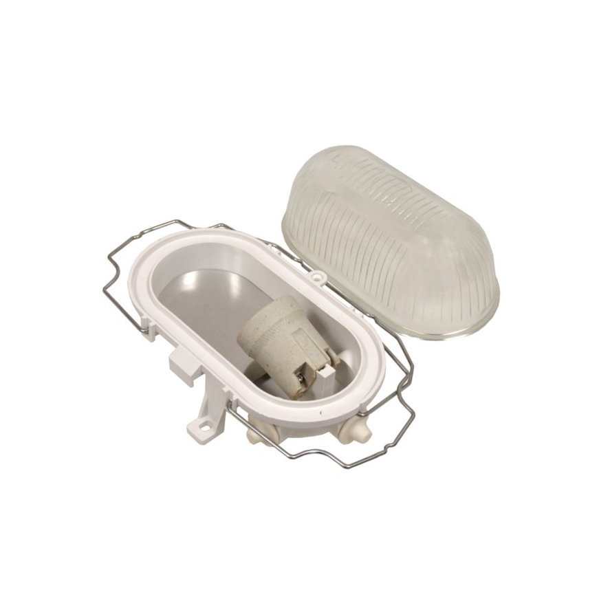 Vanjska stropna svjetiljka RADUS 1xE27/60W/230V IP54 bijela