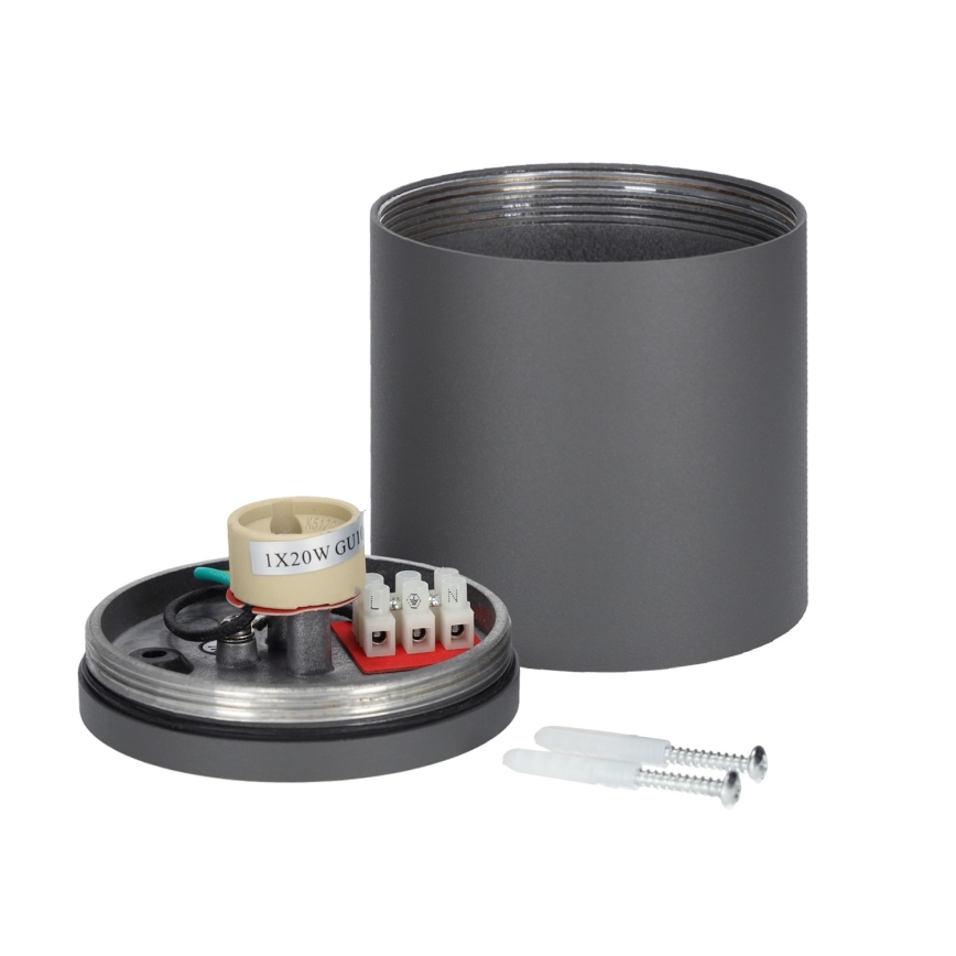 Vanjska stropna svjetlijka QUAZAR 1xGU10/20W/230V IP44