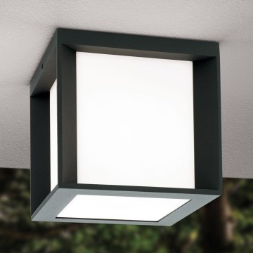 Vanjska svjetiljka HENRY 1xE27/15W/230V 16x16 cm IP44 antracit