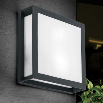 Vanjska svjetiljka HENRY 2xE27/15W/230V 26x26 cm IP44 antracit