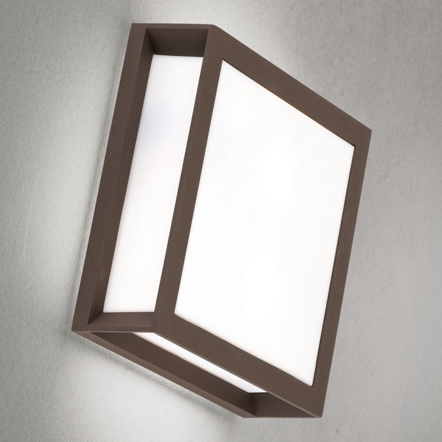 Vanjska svjetiljka HENRY 2xE27/15W/230V IP44 smeđa