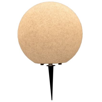 Vanjska svjetiljka KULA, 1xE27/60W/230V, promjer 30 cm, IP44, siva