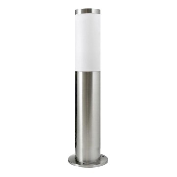 Vanjska svjetiljka LIVIA 1xE27/10W/230V 45 cm IP44 srebrna