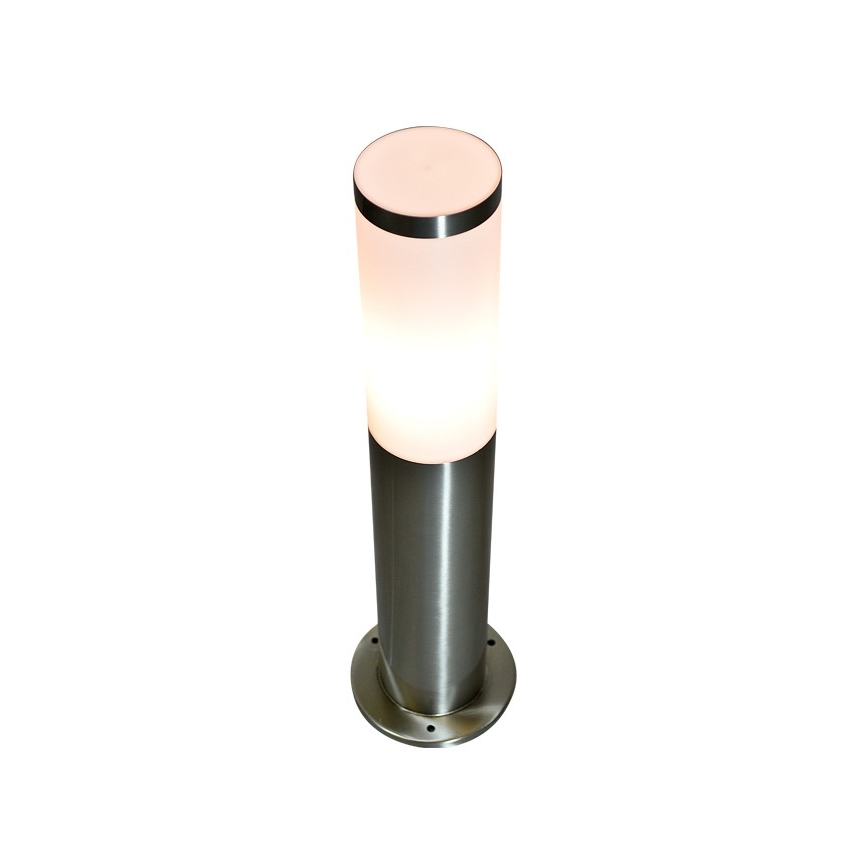 Vanjska svjetiljka LIVIA 1xE27/10W/230V 45 cm IP44 srebrna
