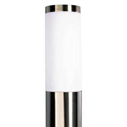 Vanjska svjetiljka LIVIA 1xE27/10W/230V 45 cm IP44 srebrna