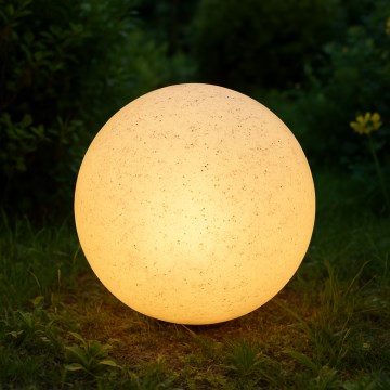 Vanjska svjetiljka LUMISTONE 1xE27/15W/230V IP65, promjer 25 cm