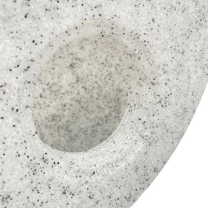 Vanjska svjetiljka LUMISTONE 1xE27/15W/230V IP65 promjer 38 cm