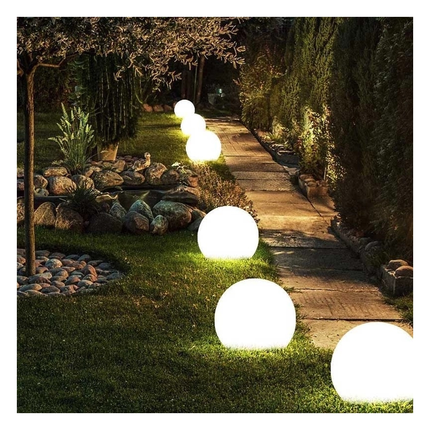 Vanjska ukrasna svjetiljka GARDEN BALL 1xE27/40W/230V IP65 pr. 25 cm