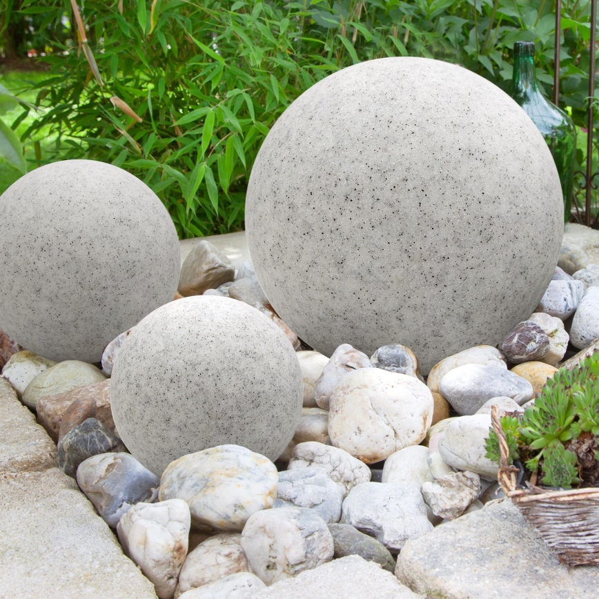 Vanjska ukrasna svjetiljka GARDEN BALL 1xE27/40W/230V IP65 pr. 28 cm
