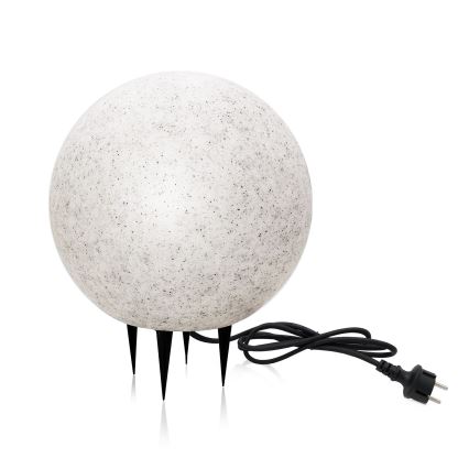 Vanjska ukrasna svjetiljka GARDEN BALL 1xE27/40W/230V IP65 pr. 28 cm