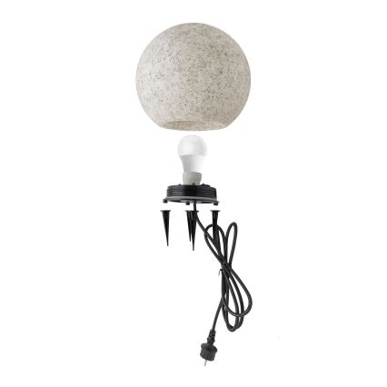Vanjska ukrasna svjetiljka GARDEN BALL 1xE27/40W/230V IP65 pr. 28 cm