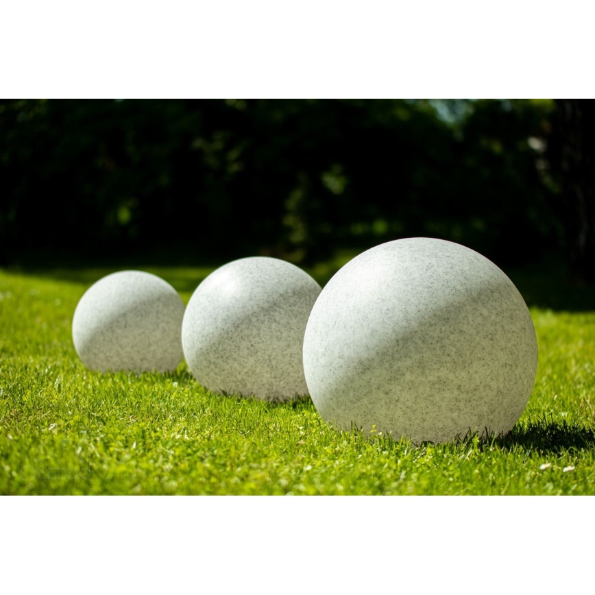 Vanjska ukrasna svjetiljka GARDEN BALL 1xE27/40W/230V IP65 pr. 38 cm