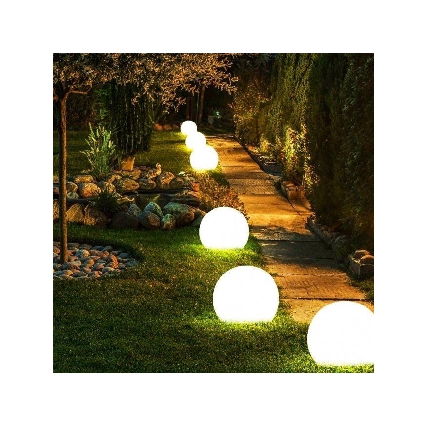 Vanjska ukrasna svjetiljka GARDEN BALL 1xE27/40W/230V IP65 pr. 38 cm