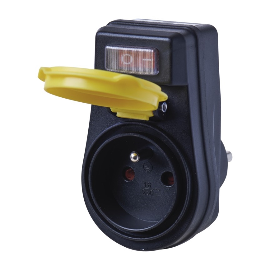 Vanjska utičnica s prekidačem FRENCH 250V/16A IP44