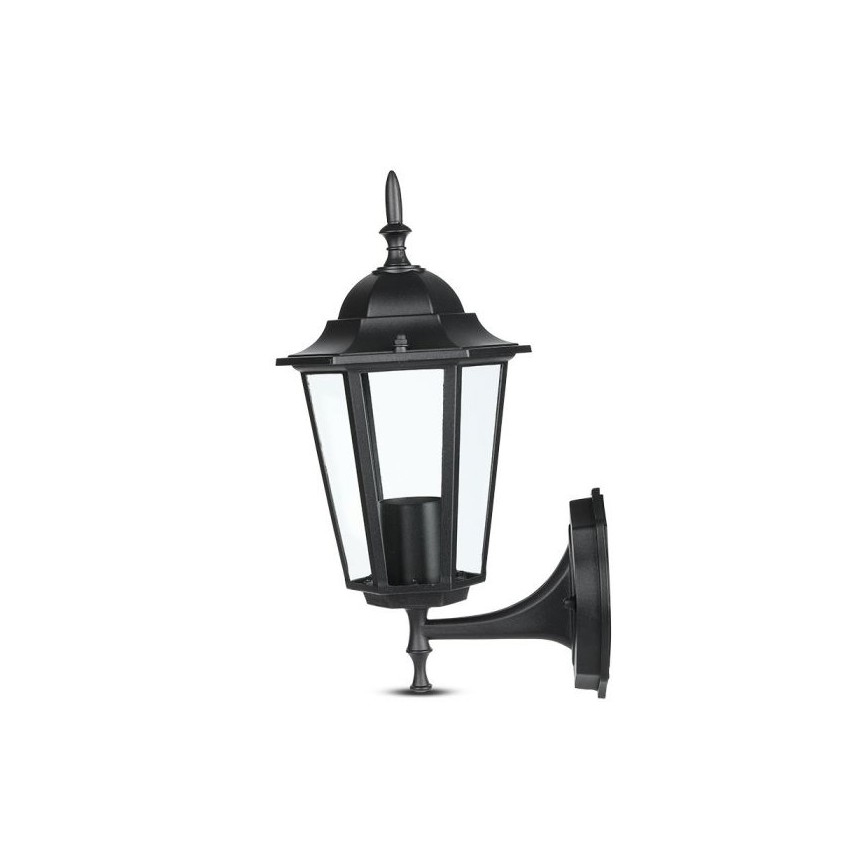 Vanjska zidna lampa 1xE27/40W/230V IP44 crna