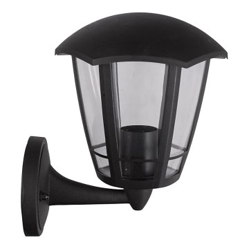 Vanjska zidna lampa 1xE27/42W/230V IP44 crna