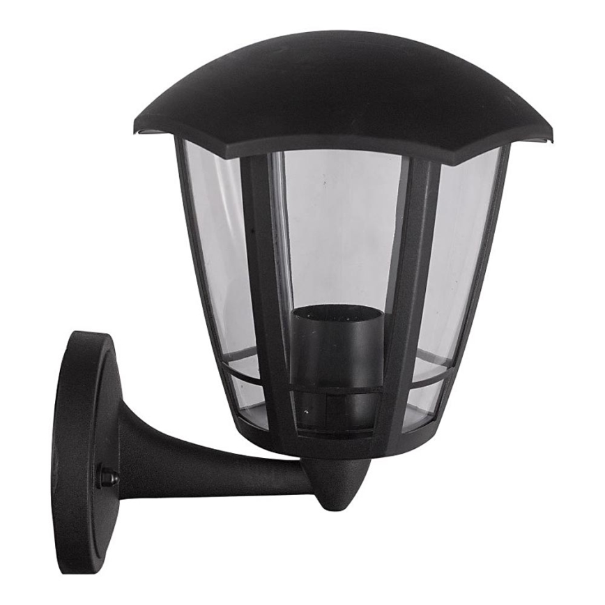 Vanjska zidna lampa 1xE27/42W/230V IP44 crna