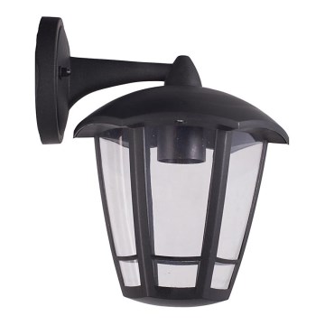 Vanjska zidna lampa 1xE27/42W/230V IP44 crna