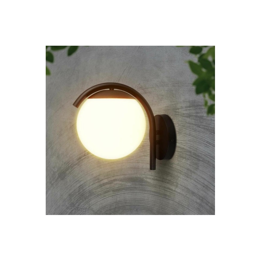 Vanjska zidna lampa 1xE27/60W/230V IP44 crna