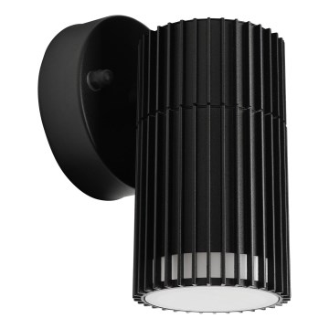 Vanjska zidna reflektorska svjetiljka LANTHEA 1xGU10/11W/230V IP44 crna