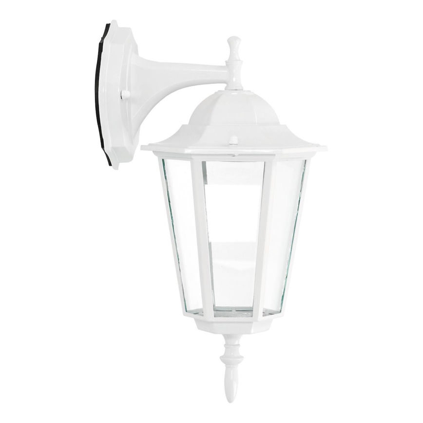 Vanjska zidna svjetiljka 1xE27/60W/230V IP44 bijela