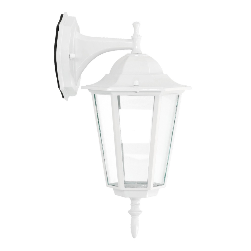 Vanjska zidna svjetiljka 1xE27/60W/230V IP44 bijela
