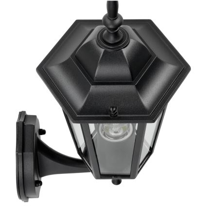 Vanjska zidna svjetiljka 1xE27/60W/230V IP44 crna