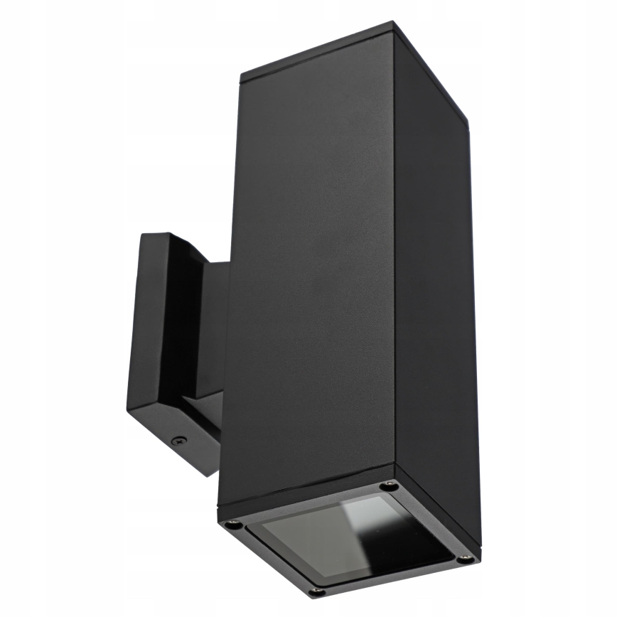 Vanjska zidna svjetiljka 2xGU10/35W/230V IP54 crna