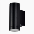 Vanjska zidna svjetiljka 2xGU10/40W/230V IP54 crna