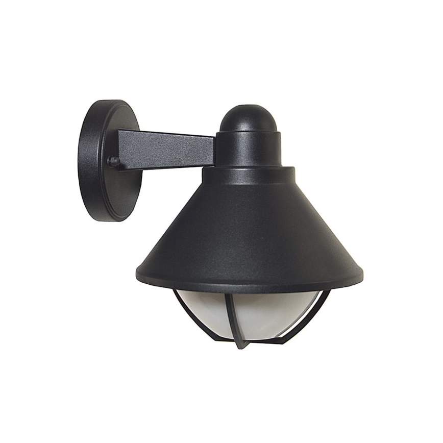 Vanjska zidna svjetiljka EDINA 1xE27/60W/230V IP44 crna