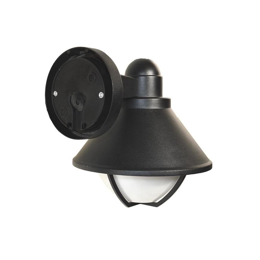 Vanjska zidna svjetiljka EDINA 1xE27/60W/230V IP44 crna