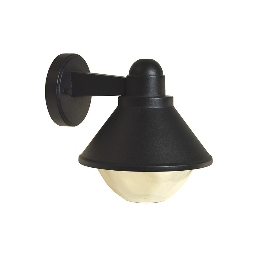 Vanjska zidna svjetiljka ELGIN 1xE27/60W/230V IP44 crna