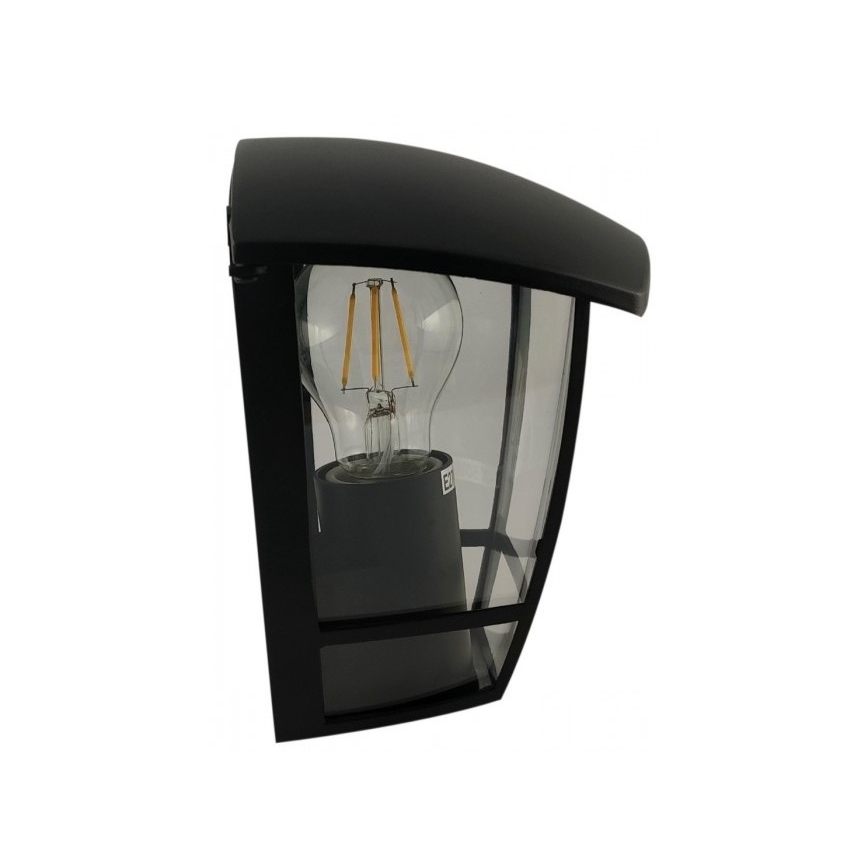 Vanjska zidna svjetiljka JULIA 1xE27/50W/230V IP54 crna