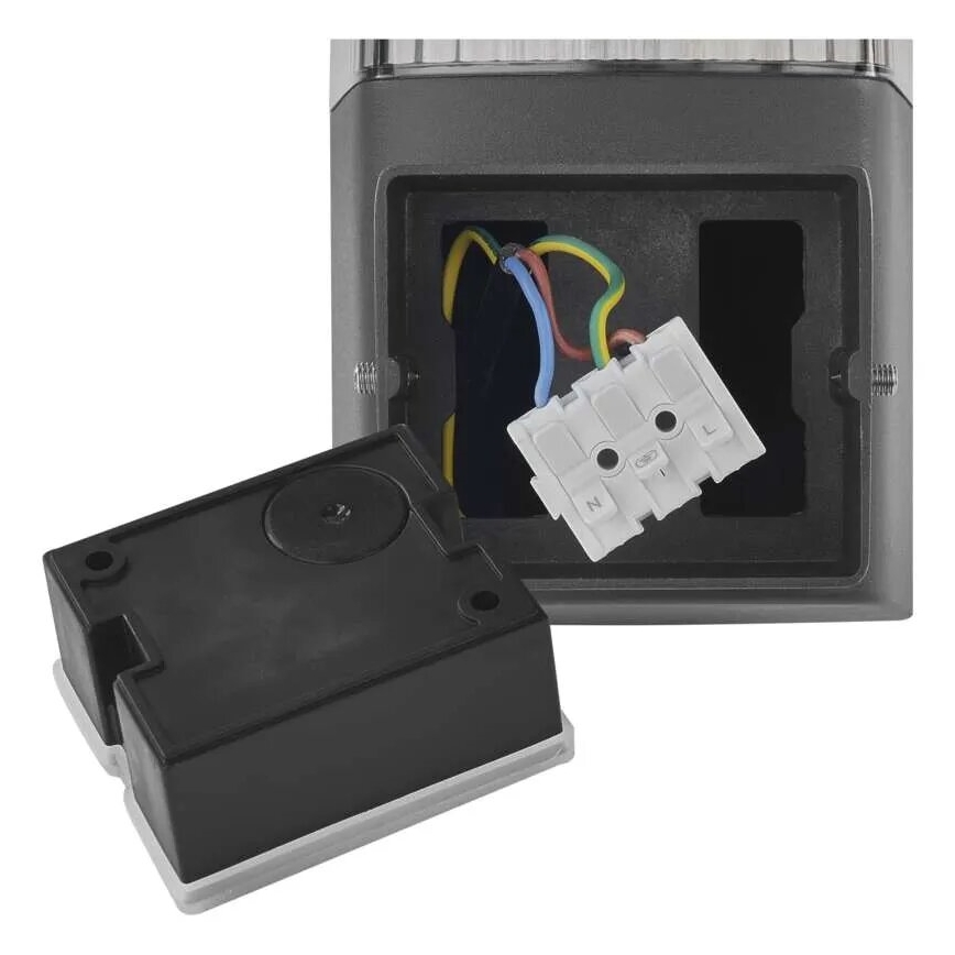 Vanjska zidna svjetiljka LANA 1xE27/25W/230V IP54