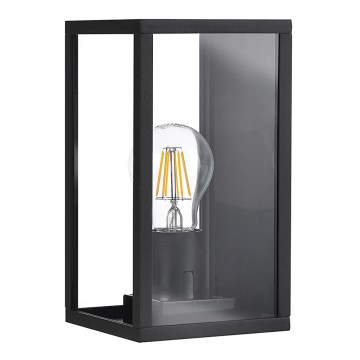 Vanjska zidna svjetiljka MALMO 1xE27/15W/230V crna IP44