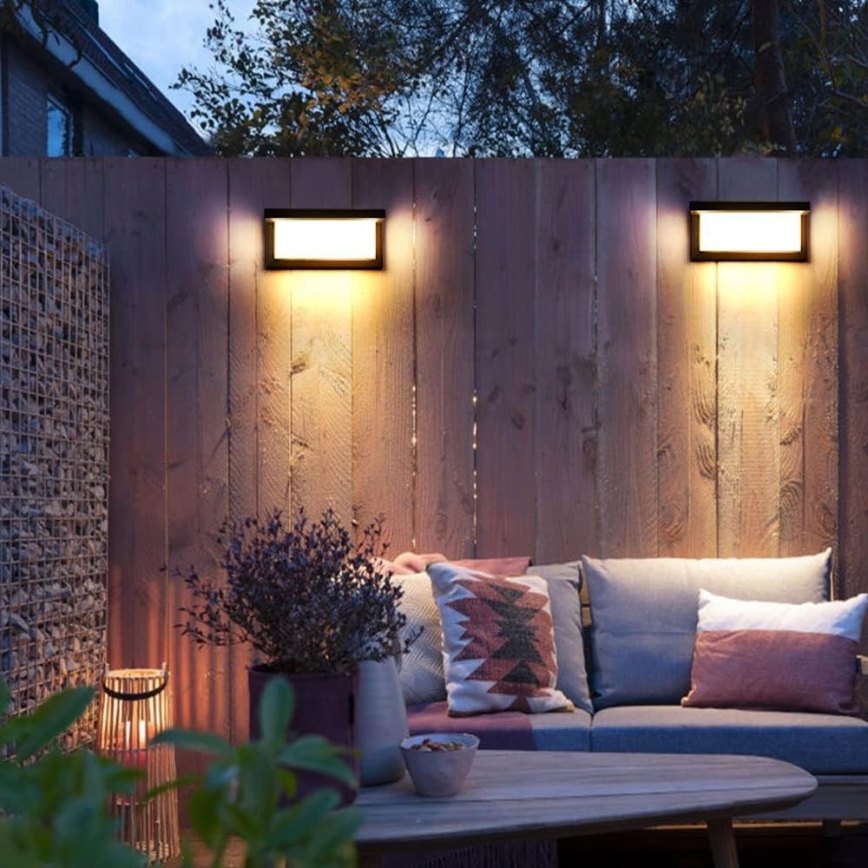 Vanjska zidna svjetiljka NEELY LED/12W/230V IP54 crna