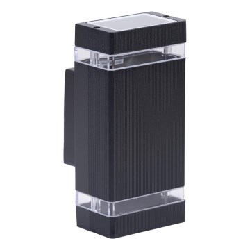 Vanjska zidna svjetiljka NIZZA 2xGU10/35W/230V IP65
