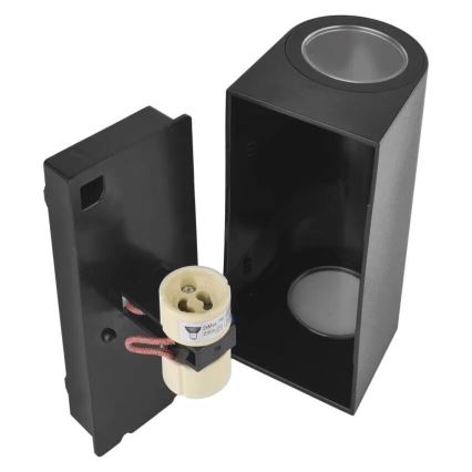 Vanjska zidna svjetiljka OCULUS 2xGU10/7W/230V IP44